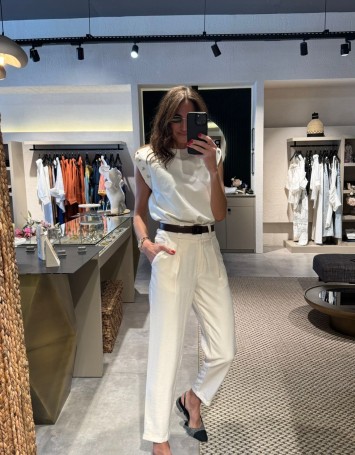 Lovesol Creme Pantolon 