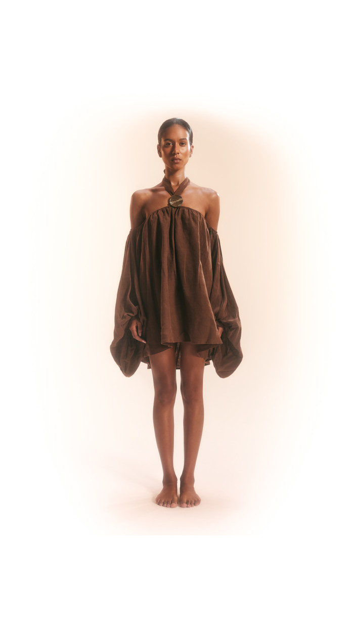 Sue Beachwear Brown