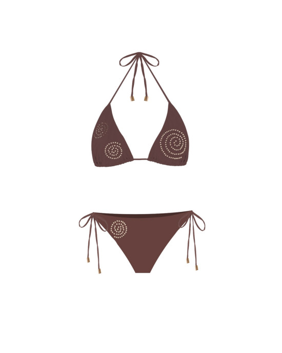 Bruma Kahve Bikini Takımı