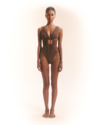 Posy Brown One Piece