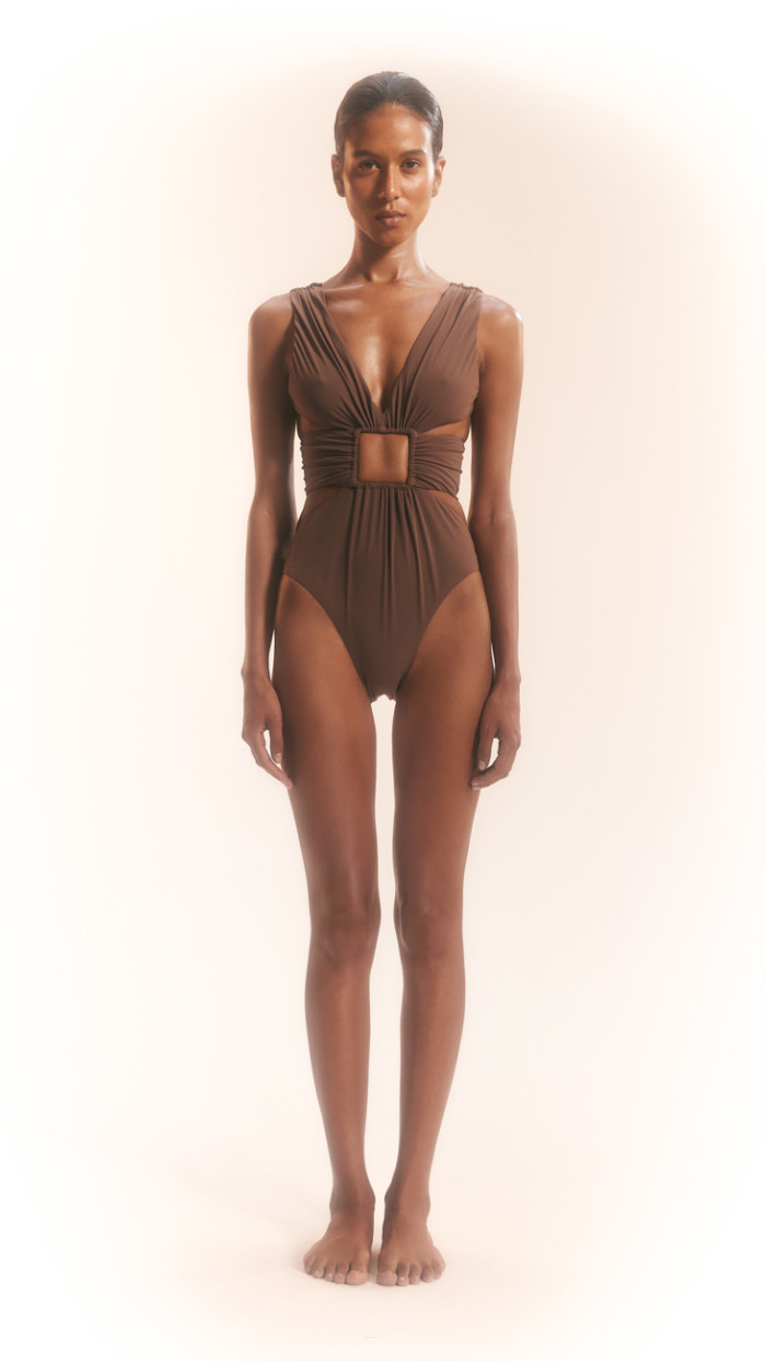 Posy Brown One Piece