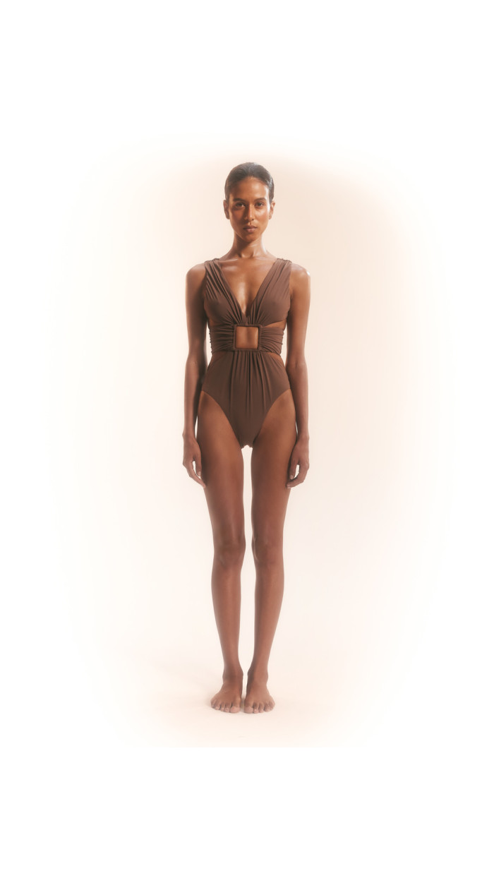 Posy Brown One Piece