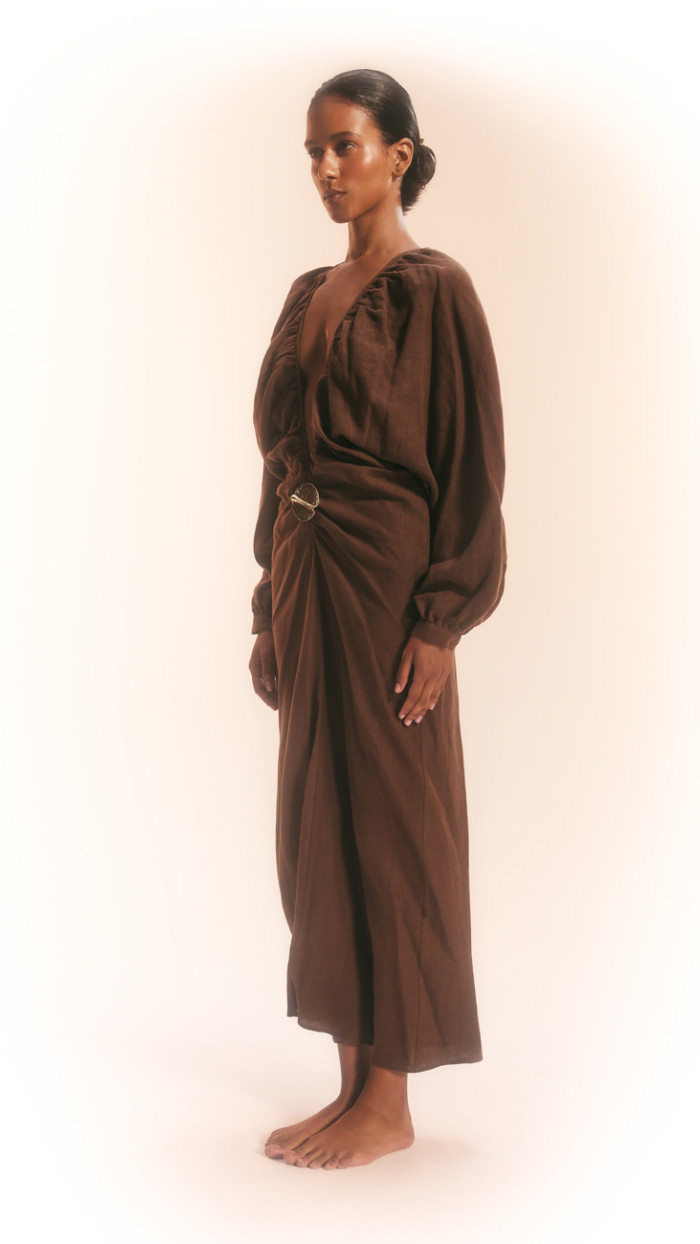 Winona Brown Beachwear