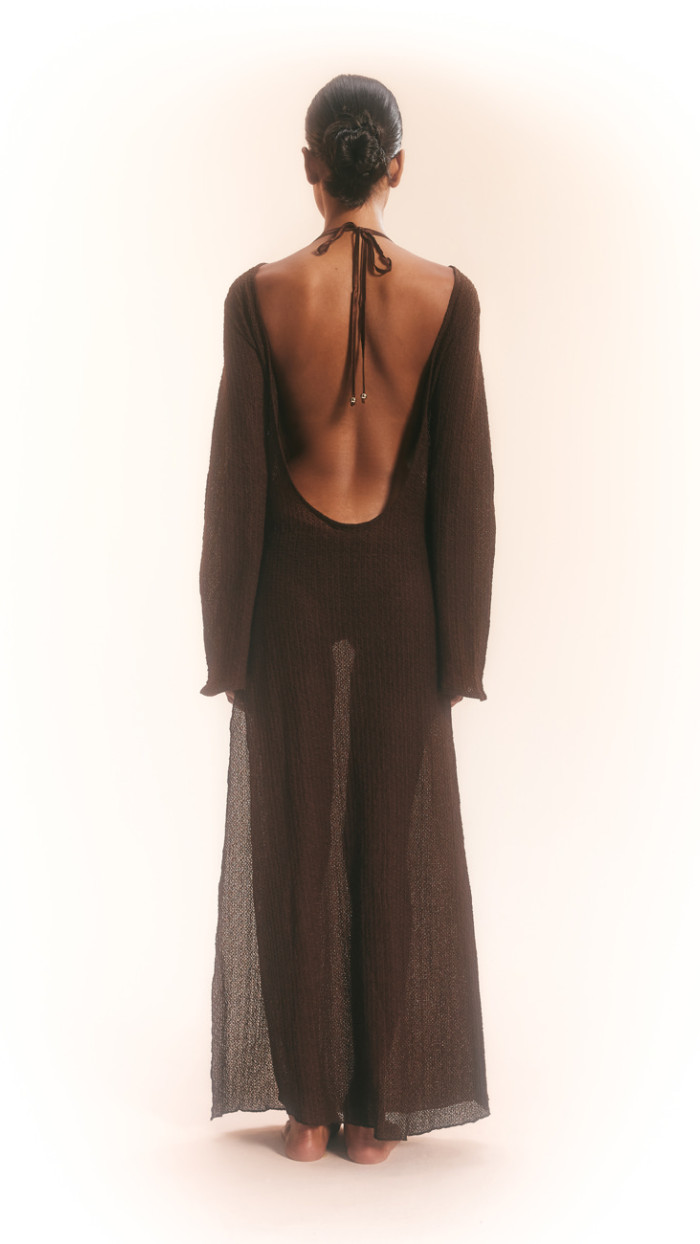 Kudra Brown Beachwear