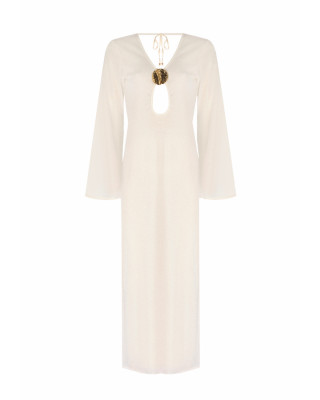 Kudra White Beachwear