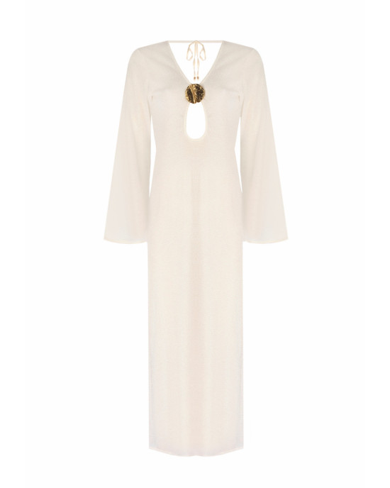Kudra White Beachwear