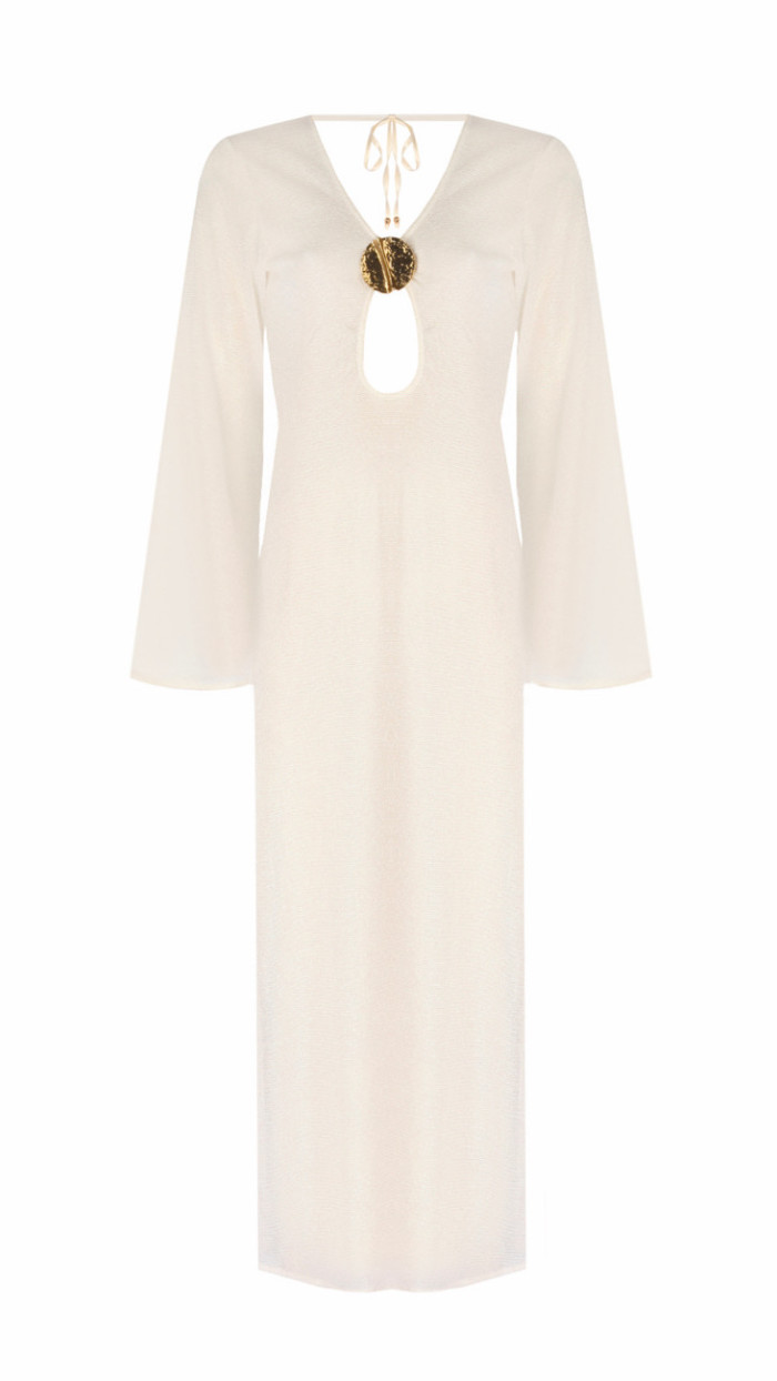 Kudra White Beachwear
