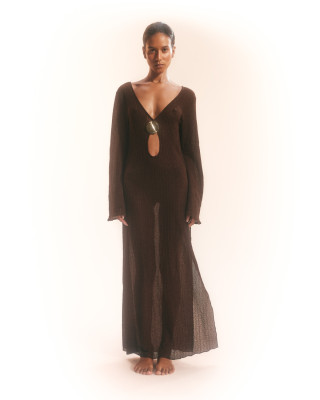 Kudra Brown Beachwear
