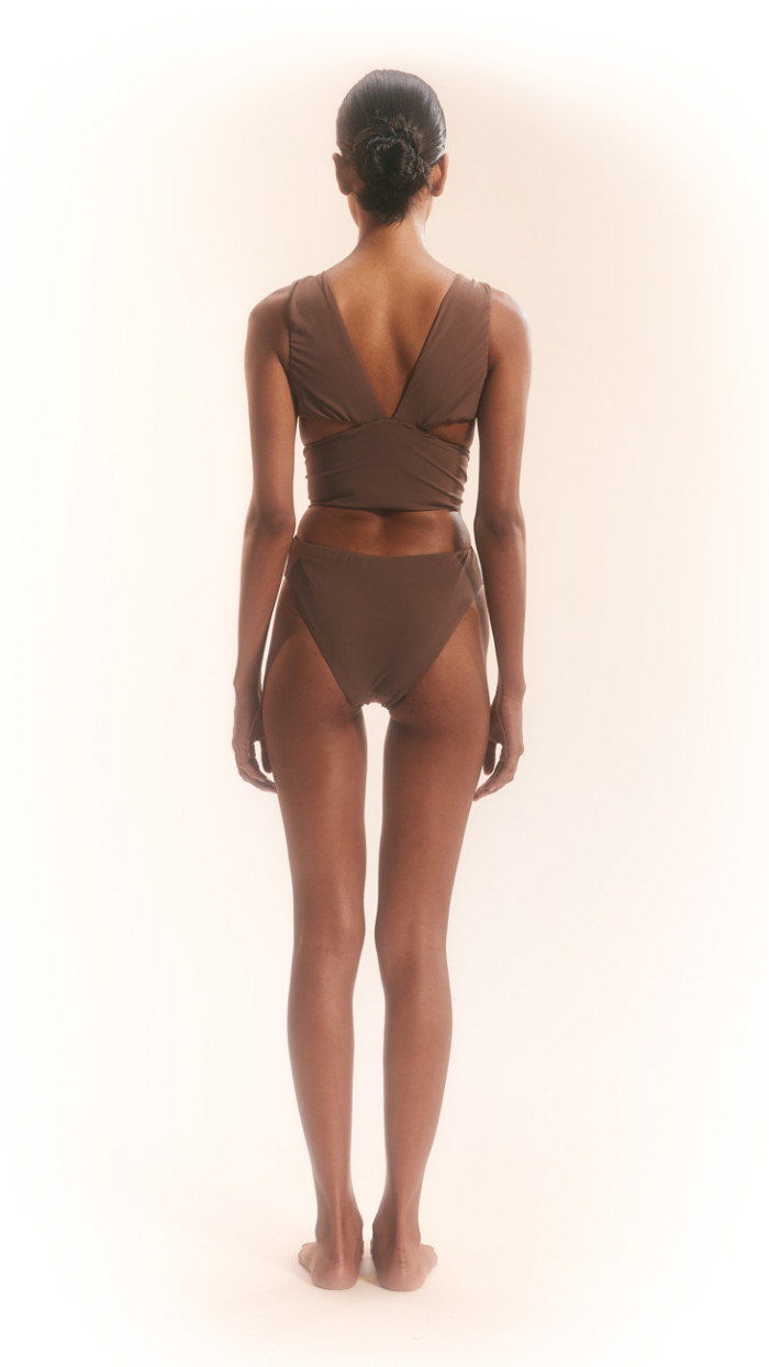 Posy Brown One Piece