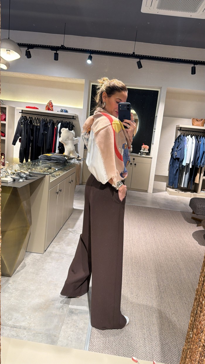 Lovesol Kahve Irın Pantolon