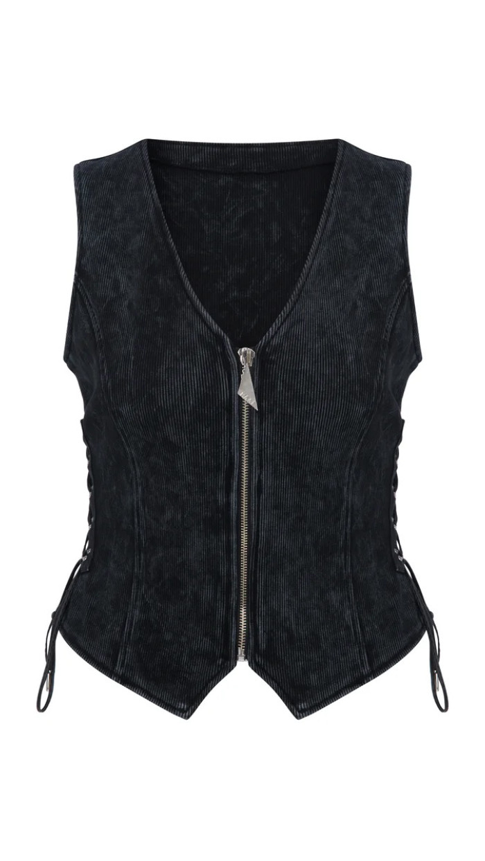 Magdelena Vest Black