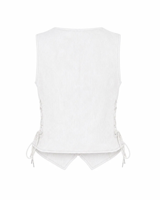 Magdelena Vest White