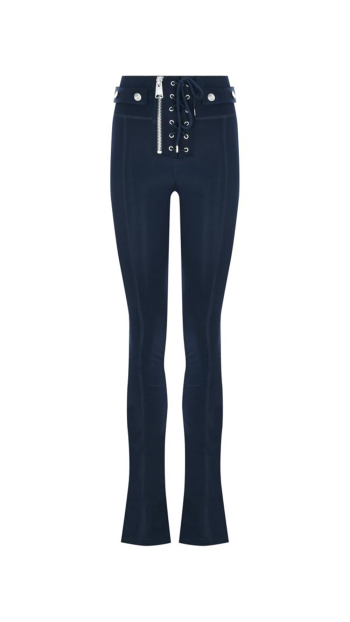 Leticia Navy Flare Leggings