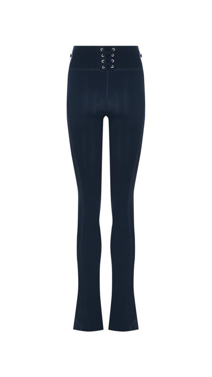 Leticia Navy Flare Leggings