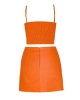 Oralia Fleur Set in Tangerine