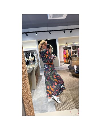 Kaplan ve Çiçek Desenli Takım