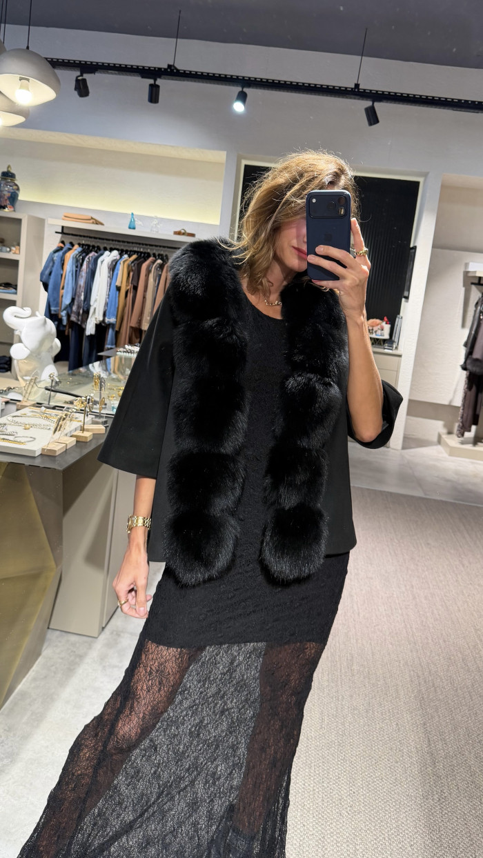 5237 Kaşe Fox Kaban 