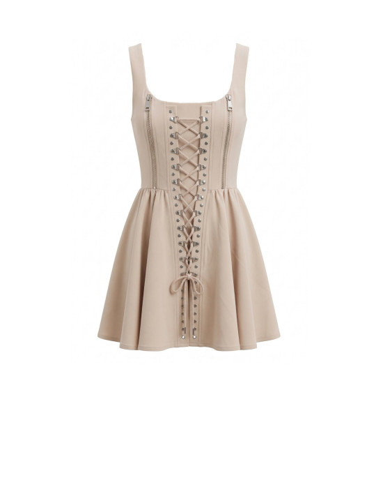 Tina Dress Beige Tina Dress Beige