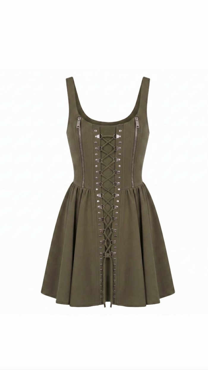 Tara Dress Khaki