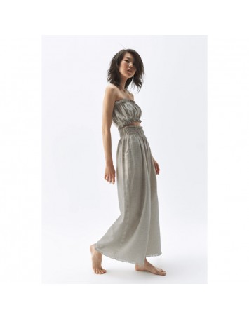 Gri Palazzo Pantolon