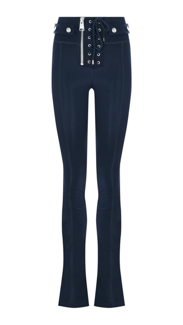 Leticia Navy Flare Leggings
