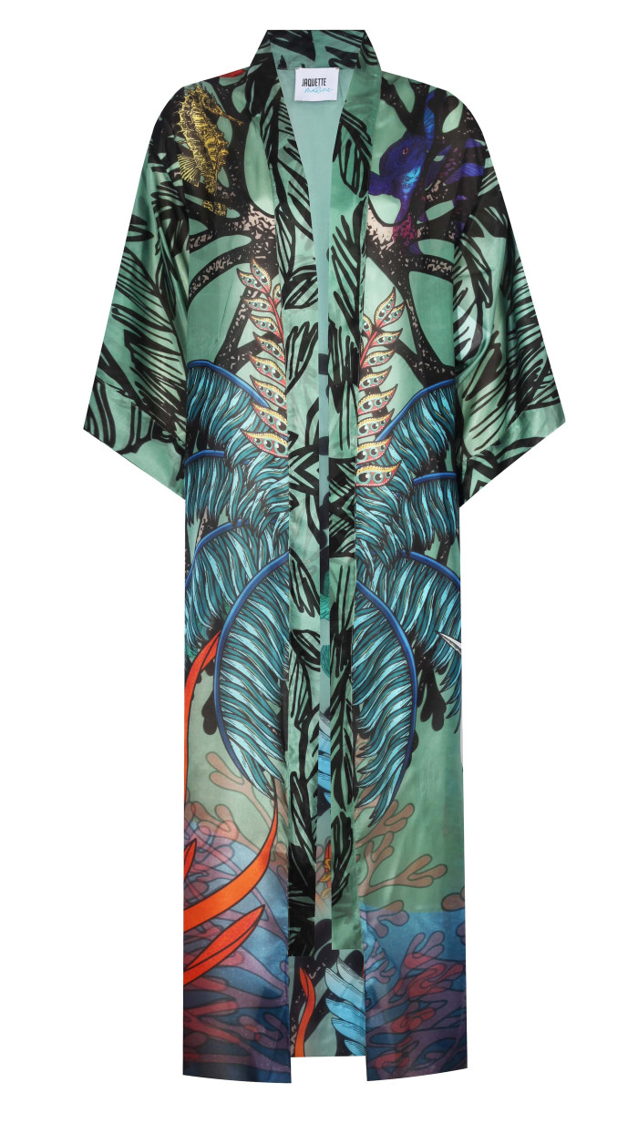 Jilda Green İsla Kimono