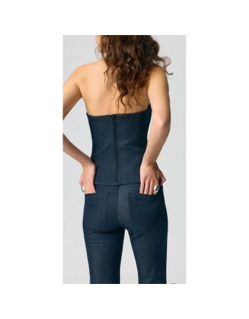 Lora Corset Top Lacivert 