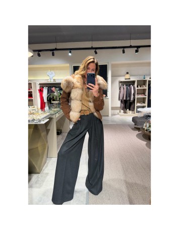 Lovesol Antrasit Kaşe Pantolon