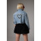 Love Denim Ceket – Mavi