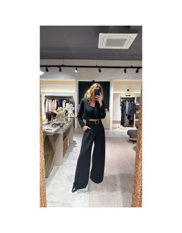 Iron Weg Black Pantolon