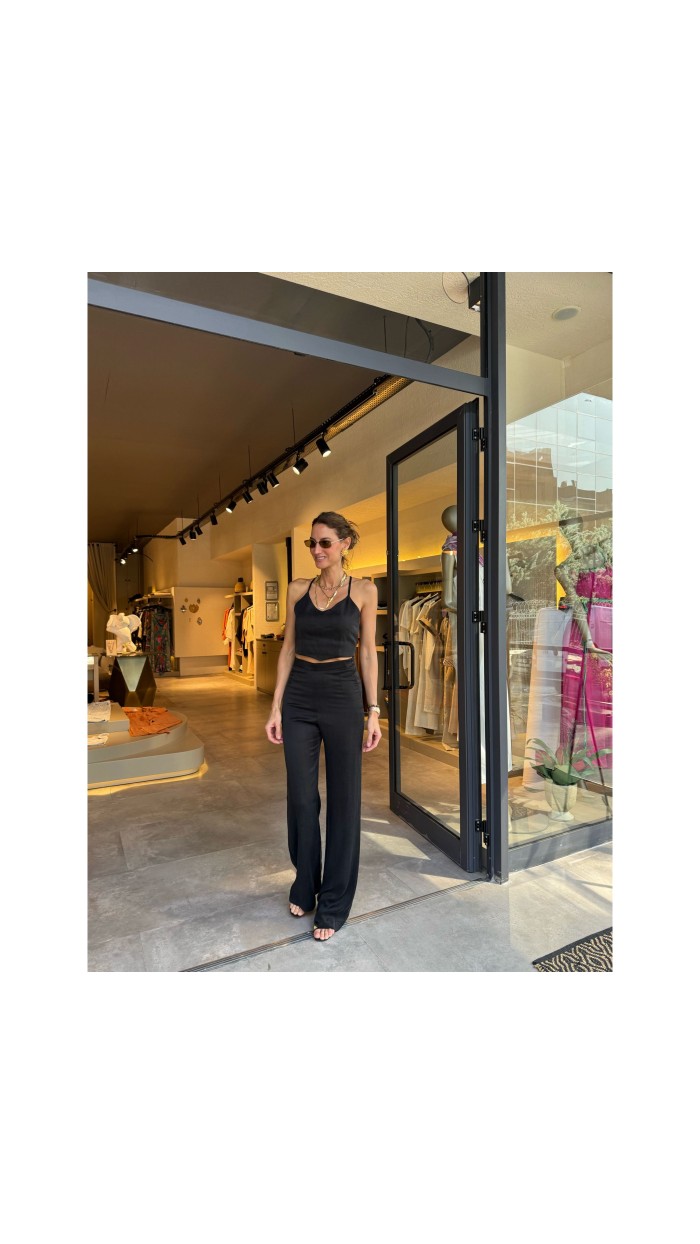 Lovesol Black Tulip Pantolon