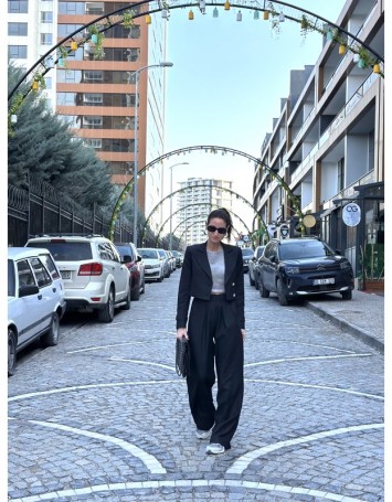 BLACK STRIKE PALAZZO PANTOLON BLACK STRIKE PALAZZO PANTOLON