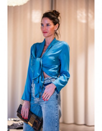 Gatsby Turkuvaz Bluz