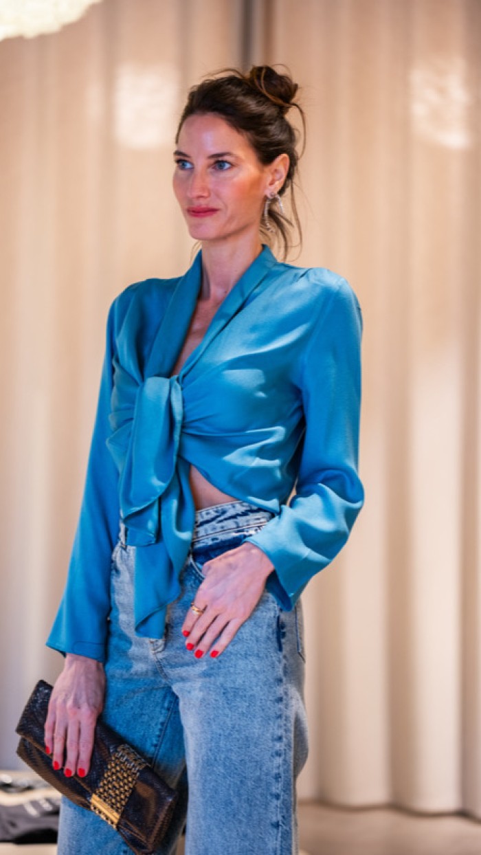 Gatsby Turkuvaz Bluz