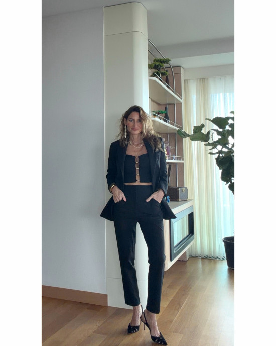 Elia Black Pantolon