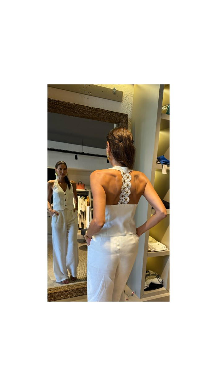 Lovesol Love White Vest