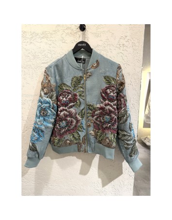 Bocuk Detaylı Mavi Bomber