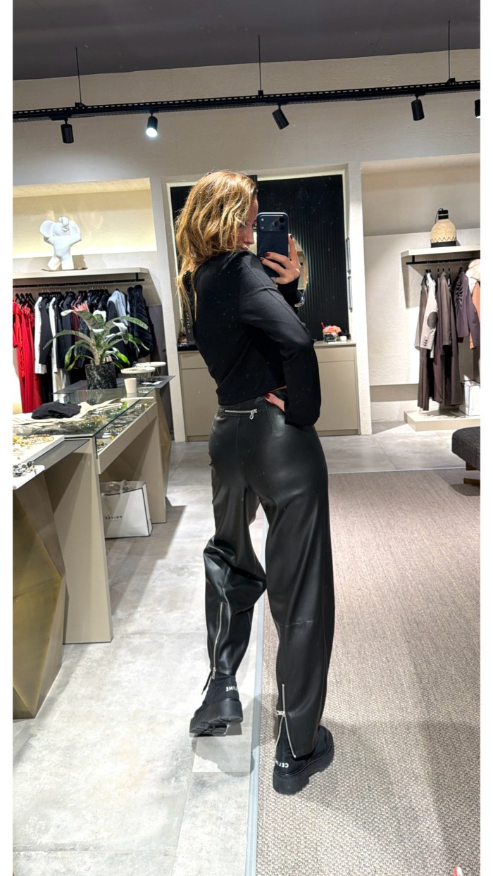 Lovesol 5 Zippers Pantolon