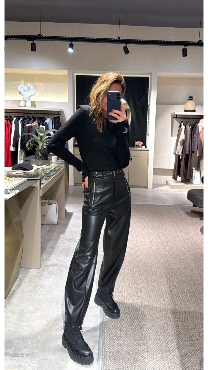 Lovesol 5 Zippers Pantolon