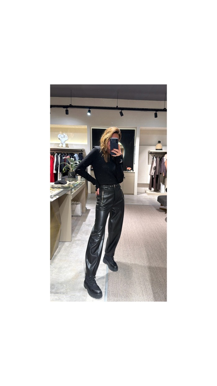 Lovesol 5 Zippers Pantolon