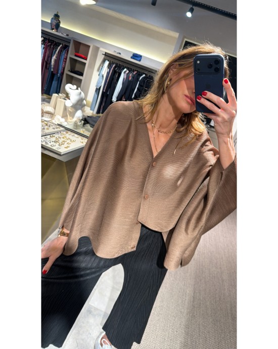 Vassa Kahverengi Hırka