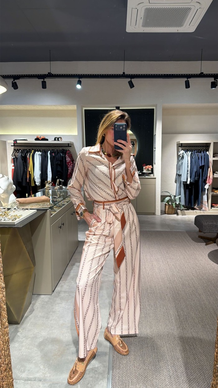 Pudra Desenli Takım