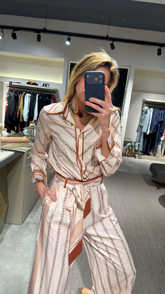 Pudra Desenli Takım