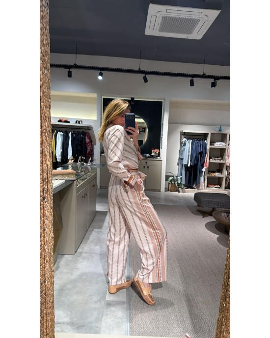 Pudra Desenli Takım