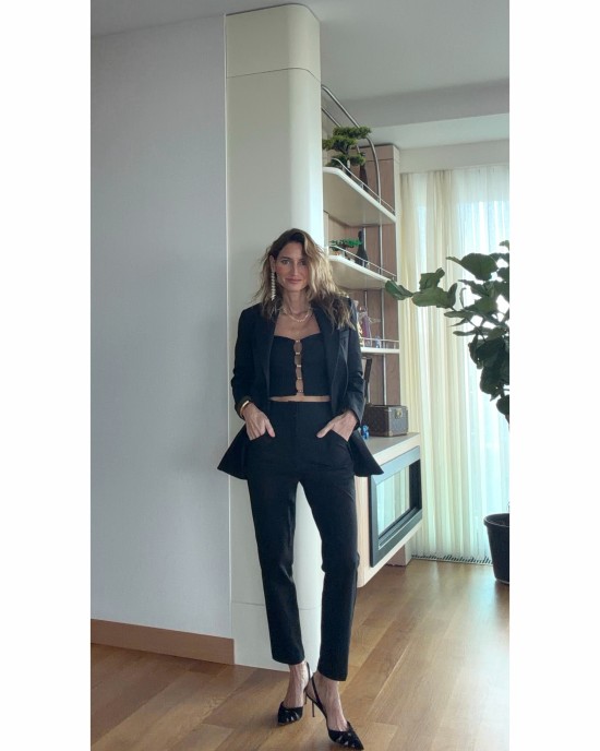 Elia Black Pantolon