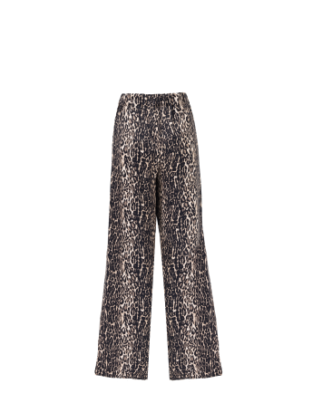 Lovesol Leopar Cupro Pantolon