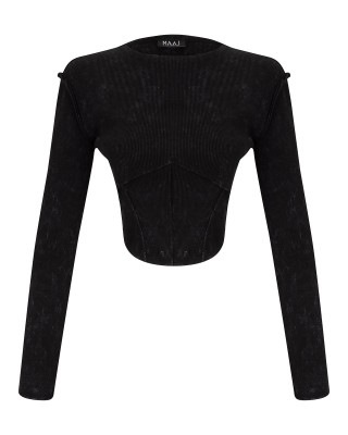 Yasminrib Acid Wash Top