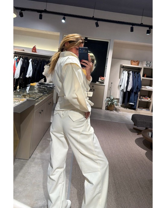 Mirel Denim Jacket Beyaz