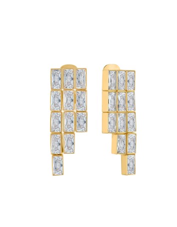 Leila Gold Earrings 