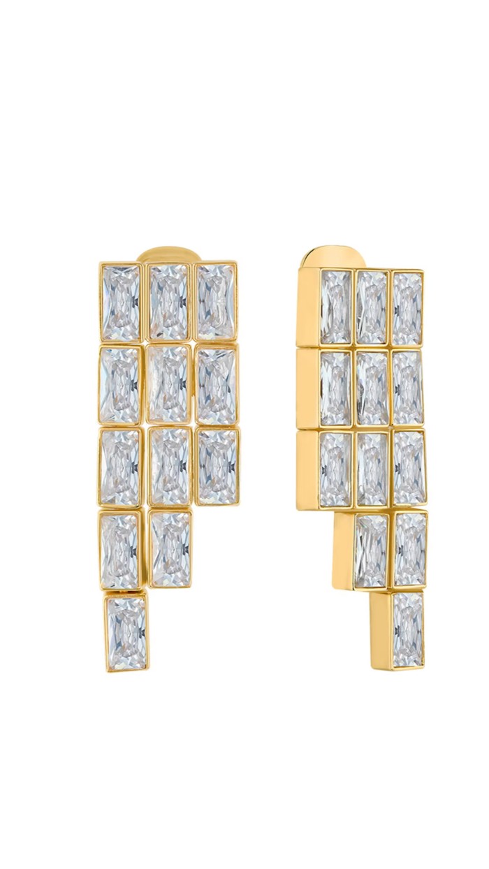 Leila Gold Earrings 